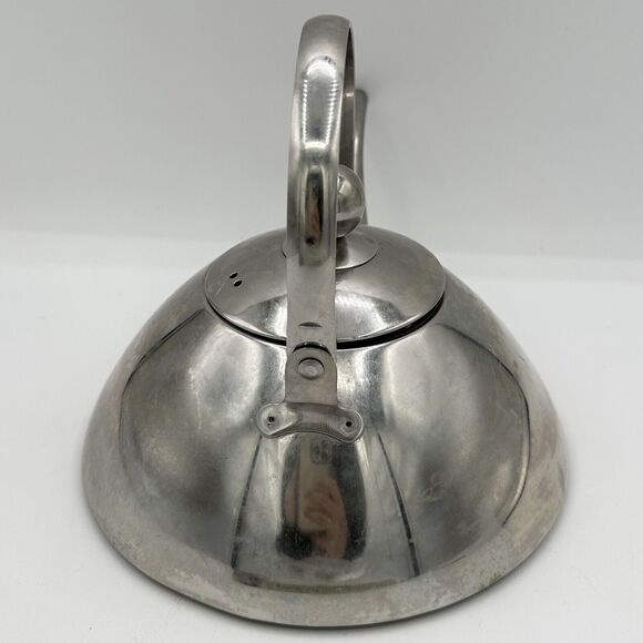 L'epicure Teapot Tea Kettle with Lid 18/10 Stainless Steel 2.5 Qt Handle Spout - Picture 3 of 7